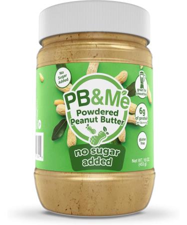 PB&Me Sugar Free Peanut Butter Powder - Powdered Peanut Butter No Sugar for Low Calorie Snacks & Sugar Free Peanut Butter Powder - Powdered Peanut Butter No Sugar for Low Calorie Snacks - Buy Online on GoSupps.com