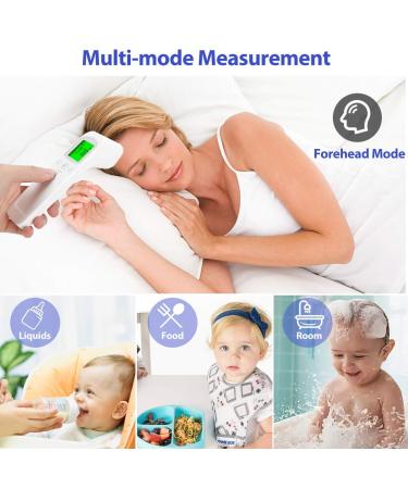 Infrared Non-Contact Forehead Thermometer for Adults & Kids | Fever Alarm, Memory Function, LCD Display - Buy Online on GoSupps.com