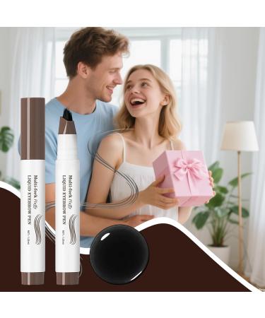 demaxiyad Eyebrow Pencil 125ml Waterproof Pencil MakeupLong Lasting Eyebrow Penfor Women and Girls for Daily Use Work Date Party Sports and Travel 1 - Buy Online on GoSupps.com