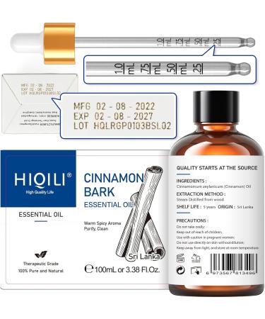 HIQILI 100ML CinnamonEssential Oil & 30ML Aldehyde Dance Fragrance Oil for DIY Diffuser - Buy Online on GoSupps.com