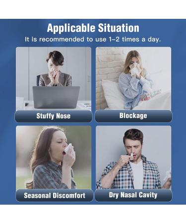 Portable Nasal Irrigator 7 Modes Nose Cleaner fitug Pulsating Nasal Wash Irrigation System Sinus Rinse Kit for Adults Child - Buy Online on GoSupps.com