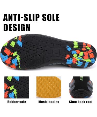 Buy Tolal Water Shoes for Men & Women - Thickened Fast Drying Durable Beach & Travel Footwear (EU Size 42) - Buy Online on GoSupps.com
