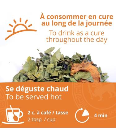  Khla Organic Detox Infusion Moringa Leaf Ginger Turmeric - Loose Tin 75g - Certified Organic - Asian Tea by KHLA - Buy Online on GoSupps.com