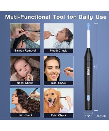 Premium Ear Wax Removal Tool Kit with Camera & Light | 6-Piece Ear Cleaning Set for iPhone iPad & Android - Effective Ear Wax Cleaner - Buy Online on GoSupps.com