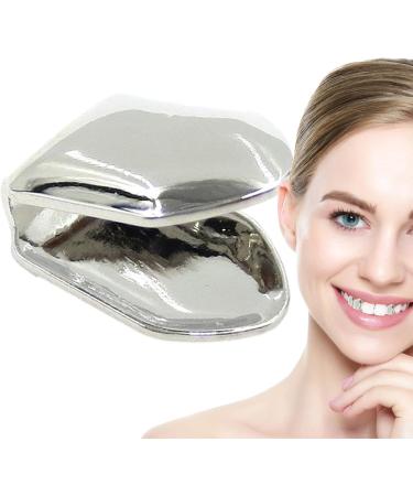 14K Gold-Plated Hip Hop Grillz - Shiny Gold Tooth Cap | Single Gold Grill for Men & Women | Party Jewelry | International Shipping - Buy Online on GoSupps.com