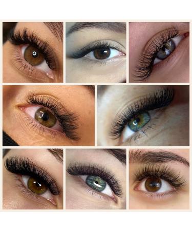 Natural Soft False Eyelash Extensions - 3D Premade Volume Lashes C & D Curl 0.10mm Thickness 8-15mm Length - Oxy Black Very Soft (9mm 3 Pack) - Buy Online on GoSupps.com