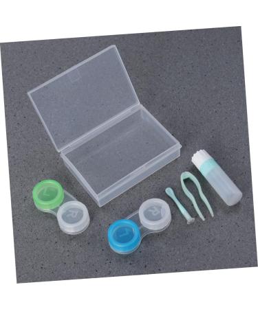 JECOMPRIS Contact Lens Case - 2pcs Double Lens Storage Box | Cute & Durable Lens Cases for International Shipping - Buy Online on GoSupps.com
