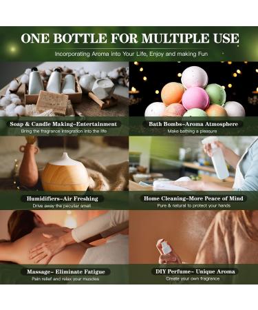 MYDIAIL Bergamot Essential Oil (4 oz) Pure and Natural Bergamot Oil for Diffuser Massage Candle Making Skin & Hair Care Home Cleaning Bathing - 118ml - Buy Online on GoSupps.com