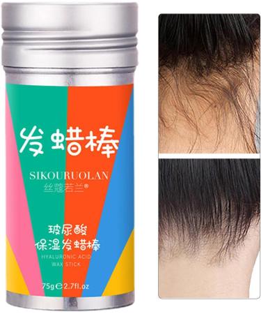 Hair Wax Stick - Hyaluronic Acid Hair Wax Stick 98g Wax Stick for Hair Wigs Fly Away Hair Pomade Stick for Smoothing Flyaways Hair Stick Hair Wax for Baby Hair Dtt - Buy Online on GoSupps.com