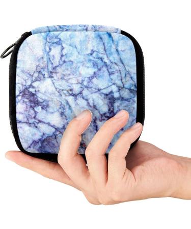 GIAPB Period Bag Sanitary Napkin Storage Bag Pad Holder for Period Makeup Pouch Abstract Marble Art Color312 - Buy Online on GoSupps.com