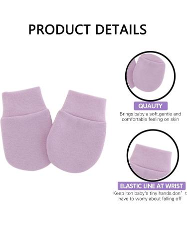 FVIZAL 6 Pairs Baby Anti-Scratch Mittens - Soft Cotton Gloves for Newborns, Infants, and Toddlers - Buy Online on GoSupps.com