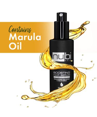 Nubi Damaged Hair Repair Serum - Marula & Aloe Hydrating Frizz Control - 2 Fl. Oz. for Women & Men - Buy Online on GoSupps.com