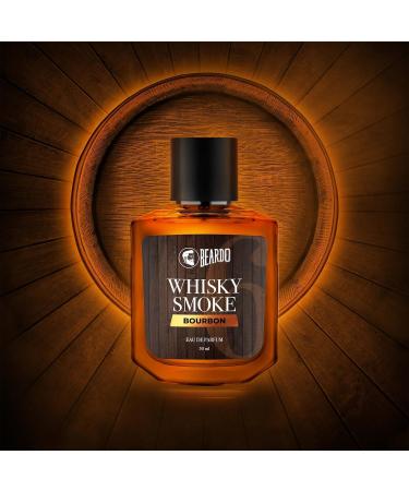 BOURBON Whisky Smoke Perfume for men 50ml | Oriental Woody Leathery | Long Lasting Mens Perfume | Best Date Night Fragrance Body Spray for Men | Gift For Friends | Gift for Men - Buy Online on GoSupps.com