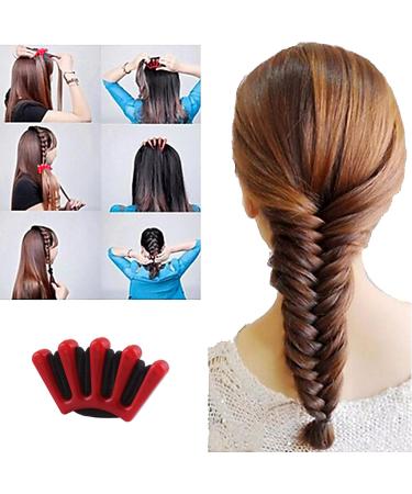 25-Piece Hair Styling Set - Fashionable DIY Hair Accessories and Styling Tools for Fast and Easy Spiral Hair Design | Hair Modelling Tool Kit for Magic Hairdresser Results - Buy Online on GoSupps.com