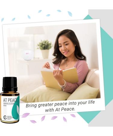Rocky Mountain Oils at Peace Essential Oil Blend - Relaxing Aromatherapy Oils for Diffuser & Topical Use - 15ml - Buy Online on GoSupps.com