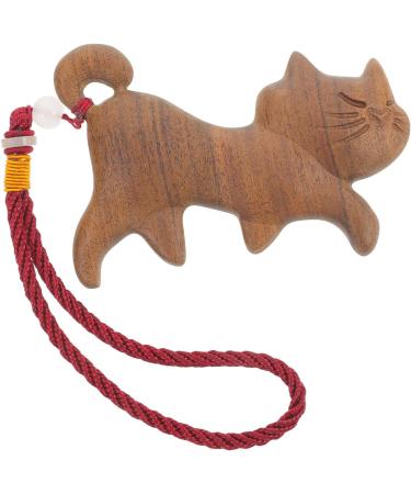 Beavorty Cat Wooden Scalp Massage Comb - Broad Tooth Gua Sha & Full-Body Massage Device for Trigger Point Relief - Buy Online on GoSupps.com