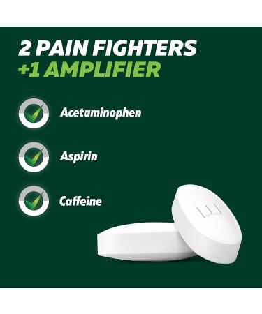 Excedrin Extra Strong Caplets 24 Count - Fast Relief for Headaches and Migraines - Buy Online on GoSupps.com