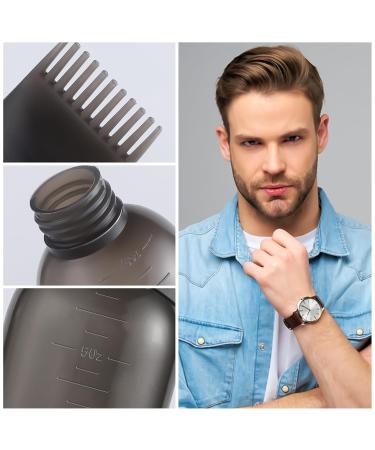 Pimoys Root Comb Applicator & Continuous Hair Spray Bottle | Hair Oil & Water Mister for Dye Hairstyling | Purple & Black - Buy Online on GoSupps.com
