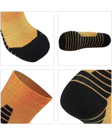 MEIKAN Waterproof Hiking Socks - Unisex Digital Print, Breathable, 100% Waterproof - 1 Pair (Large) - Orange - Buy Online on GoSupps.com
