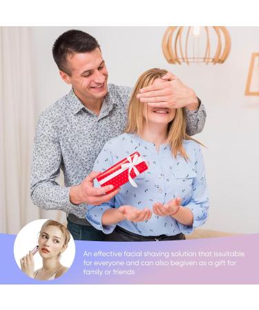 Facial Hair Removal for Women Painless Rose Gold Shaver USB Rechargeable As Seen on TV Includes 2 Replacement Heads - Buy Online on GoSupps.com