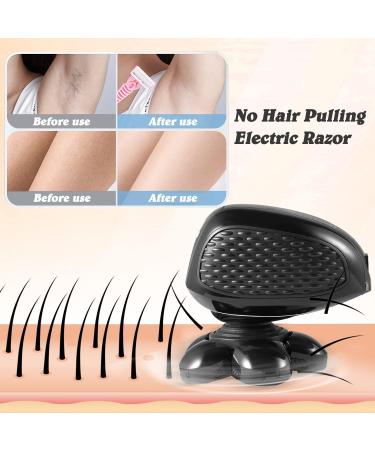 Painless Electric Razors for Women - Black | Smooth and Gentle Shaving Experience - Buy Online on GoSupps.com