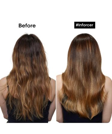 L'Oreal Professionnel Inforcer Strengthening Shampoo & Conditioner Set with Biotin - 16.9 Fl. Oz | Protects, Prevents Breakage, Adds Softness | For Weak, Fragile, Damaged Hair - Buy Online on GoSupps.com