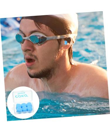 FOMIYES 3 Pairs Silicone Ear Plugs for Sleeping & Swimming Protective Blue Ear Plugs (1 Count - Buy Online on GoSupps.com
