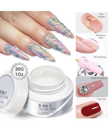 3D Sculpting Gel | 30ml Strong and Resistant Nail Modeling Glue Nail Shaping Gel - for Beginners Women Home Salon Studio Manicure Care - Buy Online on GoSupps.com