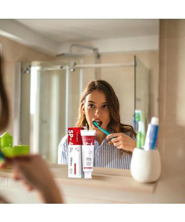 White Toothpaste with Whitening Effect | Powerful Oral Care for Lightening & Fresh Breath - Buy Online on GoSupps.com