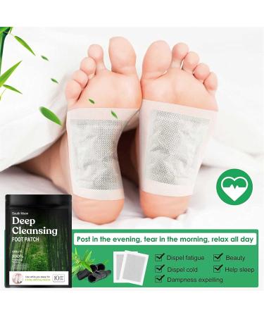 Buy Voberry Nuubu Detox Foot Pads - 100% Natural 20 Plaster Detoxification for Stress Relief & Deep Sleep - Remove Toxins & Cleanse Your Body - Buy Online on GoSupps.com