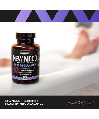 Onnit New Mood - Relaxation Supplement 30 Capsules for Mood Support - Buy Online on GoSupps.com