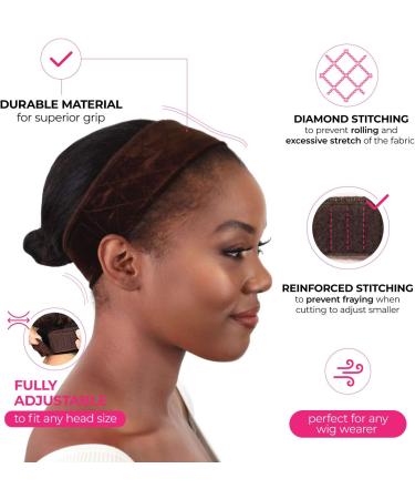 Milano Collection WiGrip Extra Hold Wig Comfort Band in Brown by MILANO COLLECTION - Buy Online on GoSupps.com