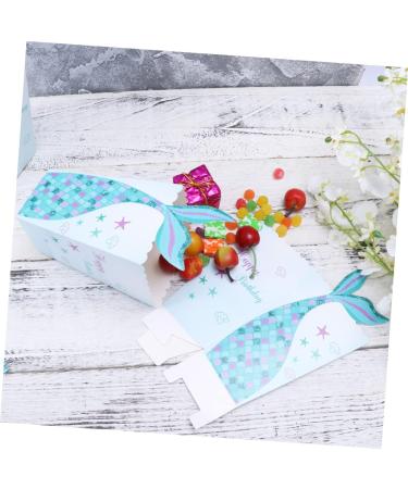 jojofuny Kids' Party Supplies 54 Pcs Party Popcorn Boxes Treat Boxes Paper Popcorn Boxes Child Disposable Mermaid Kids Party Supplies - Buy Online on GoSupps.com