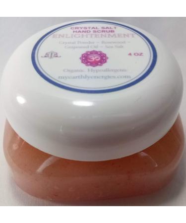 Shop Chakra Clearing Crystal Salt Scrub 4oz - Reiki Infused Root & Rosemary for Serenity | International Shipping - Buy Online on GoSupps.com