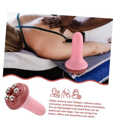 Buy Premium Pink Massage Roller - Effective Body & Face Massager | International Shipping - Buy Online on GoSupps.com