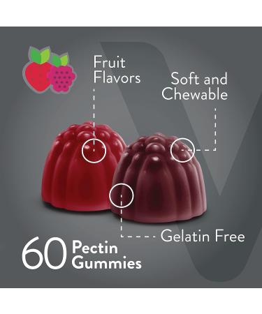 Viteey Fiber Prebiotic Gummies - Vegan Dietary Supplement for Digestive Health & Weight Support - Fruit Flavored Pectin Gummy for Adults, Teens & Kids - Buy Online on GoSupps.com