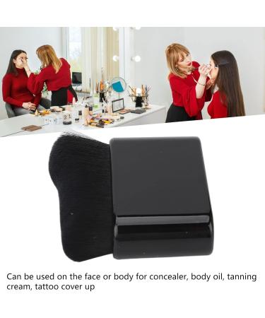 Self Tanner Brush Flat Tanning Brush Foundation Brush Self Tan Applicator Large Size Black Blending Body Makeup Brush for Self Tanner Application - Buy Online on GoSupps.com