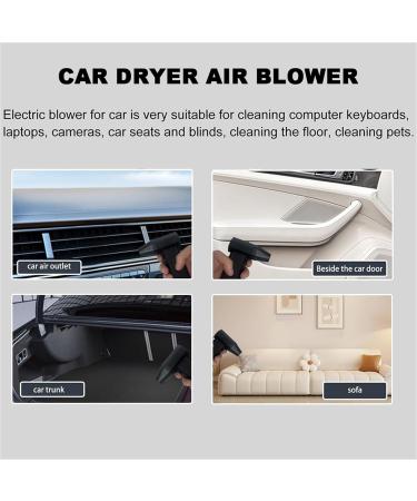 Turboglass Car Blower Turbodry Car Dryer Portable Cordless Turbodry Plus Car Dryer Handheld High Powered Car Wash Car Blower for Cleaning Camping Outdoor Automotive Industrial Style (2-PCS) - Buy Online on GoSupps.com