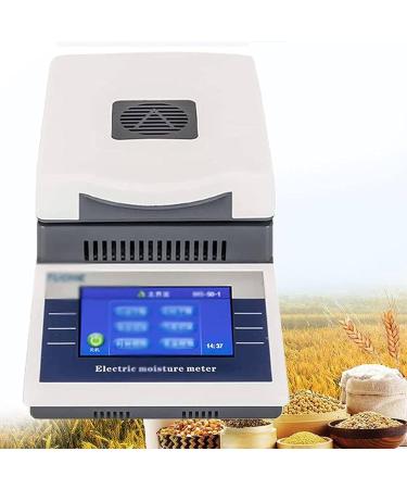 MOXAC 50GX0.001G halogen-heating laboratory analyzer for fast moisture test 0.02% readability LCD touchscreen design 2 drying modes with USB and RS232 connections