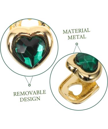 VALICLUD 2pcs Gold Tooth Jewelry Grill Teeth Braces Costume Grill for Teeth Men and Women Love Orthotics - Buy Online on GoSupps.com