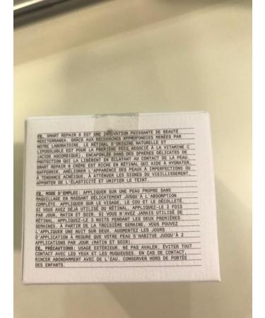 Beaut Mediterranea Moisturizing Facial Cream with Natural Retinal - 50 ml - Repairs Signs of Age - Ideal for Skin with Imperfections and/or Acne Prone Skin - 100% Vegan - Smart Repair 8 - Buy Online on GoSupps.com