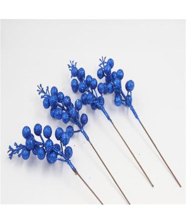 Shop 12pcs Glitter Berry Artificial Stems for Christmas & Spring Decor - Ideal for Tree Decorations & Holiday Crafts - Buy Online on GoSupps.com