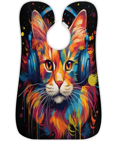 Cool Cat Beard Bib Apron - Beard Hair Catcher for Men | Perfect Father's Day & Christmas Gift - Buy Online on GoSupps.com