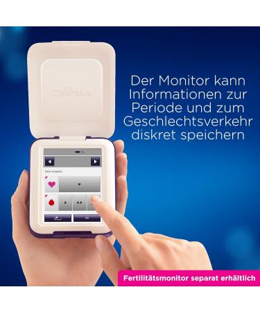 Clearblue Fertility Monitor Refill Pack 33 Tests (30 Ovulation & 3 Pregnancy Tests) | Accurate Cycle Tracking for Women Ship Internationally - Buy Online on GoSupps.com