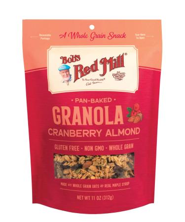 Bob's Red Mill Pan-Baked Granola Cranberry Almond 11 oz (312 g)