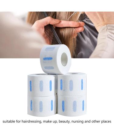 5 Rolls White Stretchable Hairdressing Neck Strips - Professional Paper Hair Cutting Tool for Salon Use - Buy Online on GoSupps.com