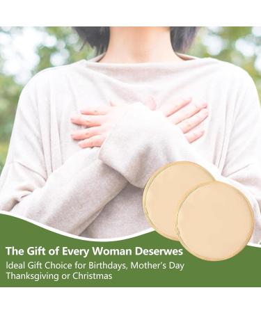 Actimed Washable Castor Oil Breast Pads | Reusable Compress Pads for Relaxation & Comfort - 2 Pack - Buy Online on GoSupps.com