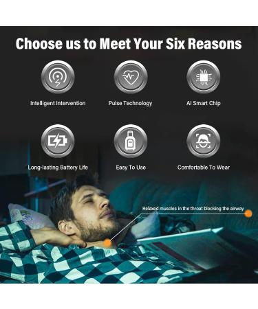 Smart Anti Snoring Device - Effective Solution for Better Sleep - Buy Online on GoSupps.com