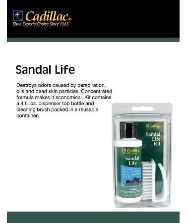 Cadillac Sandal Life - Athletic Sandal Flip Flop Cleaning Kit - Cleaner and Deodorizer Set - Buy Online on GoSupps.com