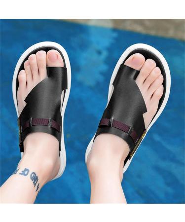 Stylish Bunion Correction Beach Walking Shoes for Men - Black, Size 8.5 - Buy Online on GoSupps.com
